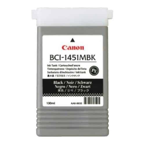 Canon BCI-1451MBK Mat Zwart 130 ml - 0175B001