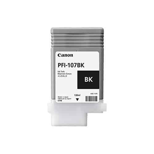 Canon PFI-107BK Zwart 130 ml - 6705B001