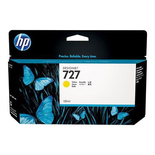 HP 727 - 130 ml Geel inkt cartridge - B3P21A