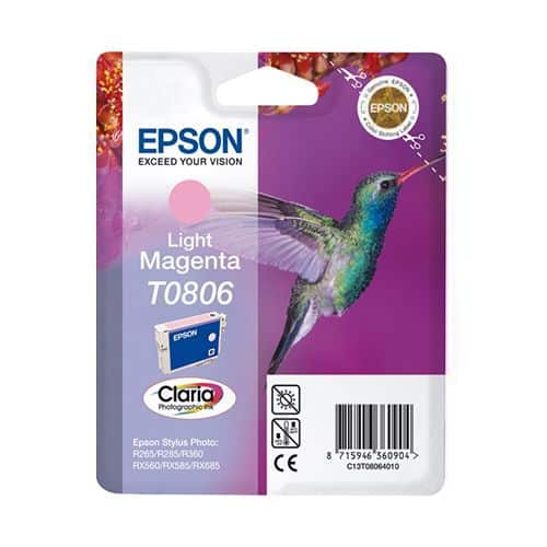 Epson T0806 Licht Magenta - Claria inkt