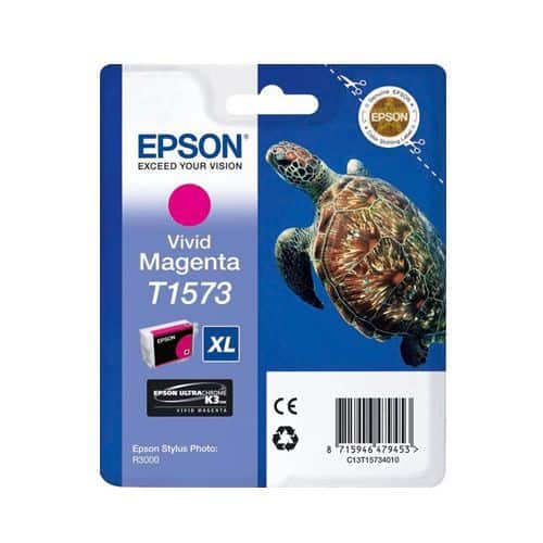 Epson T1573 - 26 ml Vivid Magenta inkt cartridge - C13T15734010