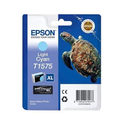 Epson T1575 - 26 ml Licht Cyaan inkt cartridge - C13T15754010