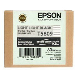 Epson T5809 - 80 ml Licht Licht Zwart inkt cartridge - C13T580900