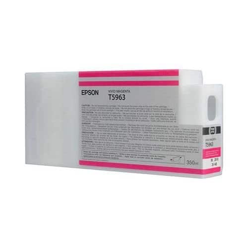 Epson T5963 - 350 ml Vivid Magenta inkt cartridge - C13T596300