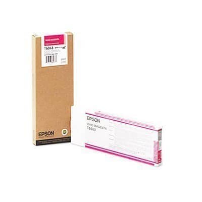 Epson T606B - 220 ml Vivid Magenta inkt cartridge - C13T606B00