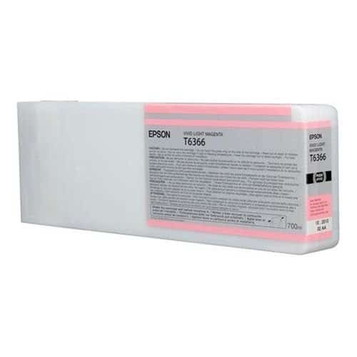 Epson T6366 - 700 ml Vivid Licht Magenta inkt cartridge - C13T636600