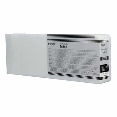 Epson T6368 - 700 ml Mat Zwart inkt cartridge - C13T63680N