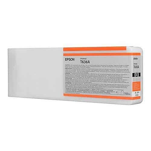 Epson T636A - 700 ml Oranje inkt cartridge - C13T636A00