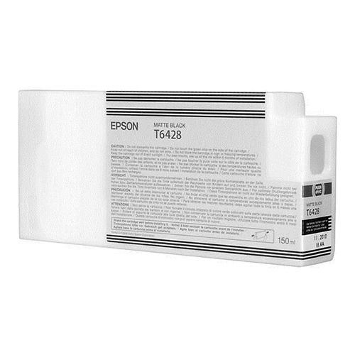 Epson T6428 - 150 ml Mat Zwart inkt cartridge - C13T64280N