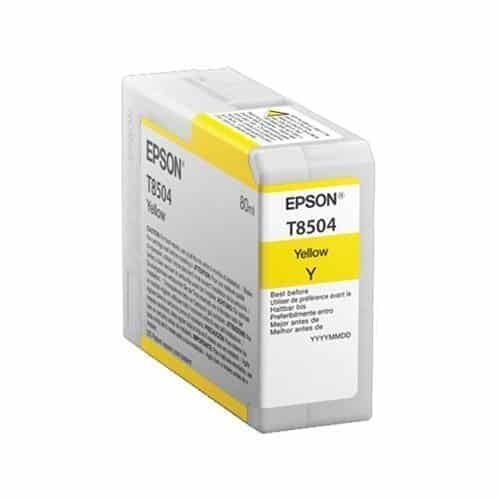 Epson C13T850400 Geel 80 ml