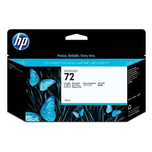 HP 72 - 130 ml Foto Zwart inkt cartridge - C9370A