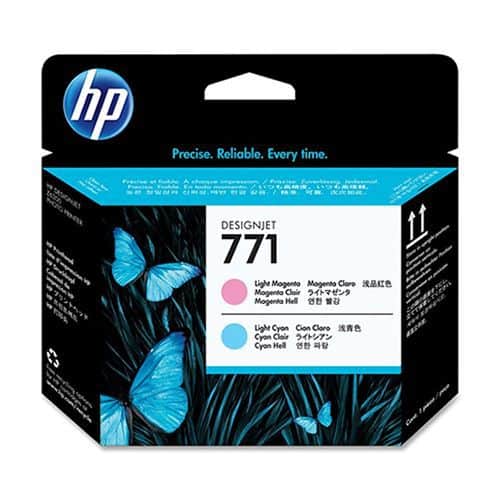 HP 771 Printkop Licht Magenta - Licht Cyaan - CE019A