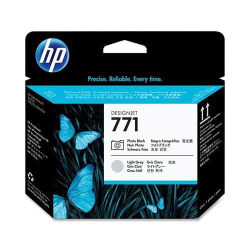 HP 771 Printkop Foto Zwart - Licht Grijs - CE020A