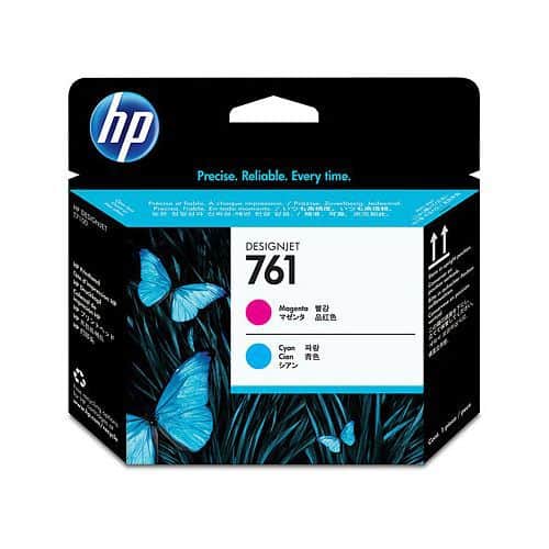 HP 761 - Cyaan & Magenta printkop - CH646A