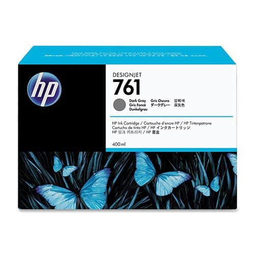 HP 761 - 400 ml Donker Grijs inkt cartridge - CM996A