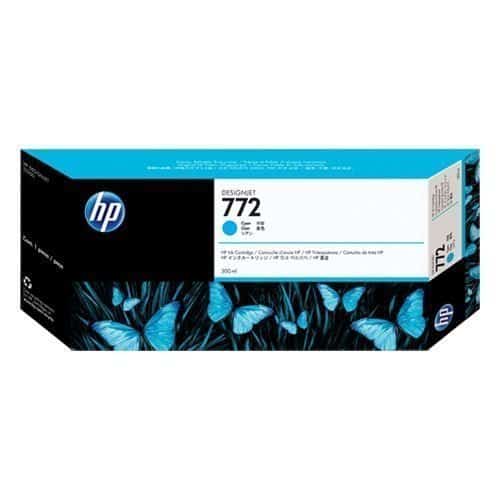 HP 772 - 300 ml Cyaan inkt cartridge - CN636A