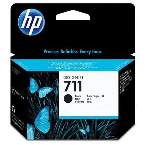 HP 711 - Zwart XL 80 ml - CZ133A