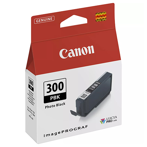 Canon PFI-300PBK Foto Zwart 14 ml - 4193C001
