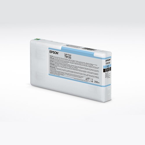 Epson 200 ml Licht Cyaan inkt cartridge - C13T913500