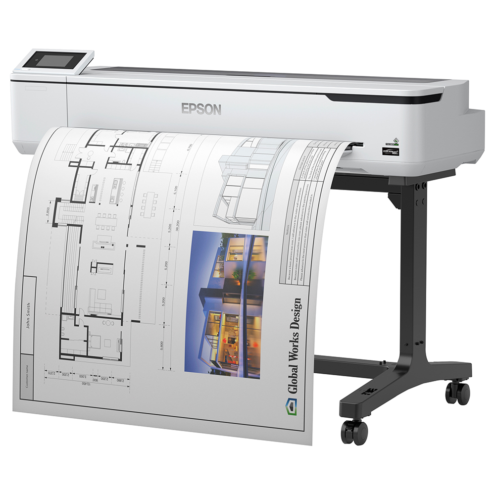 Epson SureColor SC-T5100 - A0 Plotter - 36 inch - C11CF12301A0 4 Epson SureColor SC-T5100 - A0 Plotter - 36 inch - C11CF12301A0 - Afbeelding 4