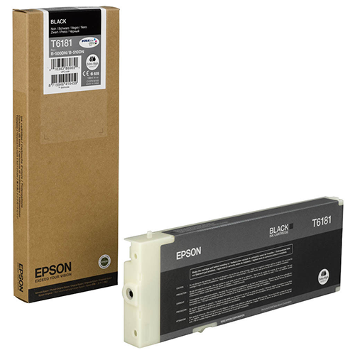 Epson T6181 DURABrite Ultra Zwart extra 198ml - C13T618100