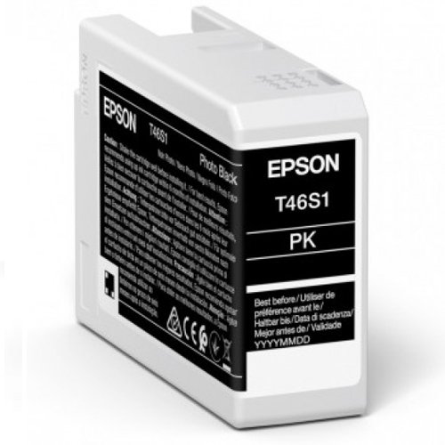 Epson 25 ml UltraChrome Pro 10 Foto Zwart - C13T46S100