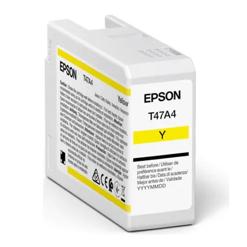 Epson 50 ml UltraChrome Pro 10 Geel - C13T47A400