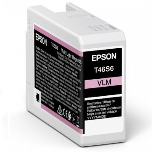 Epson 25 ml UltraChrome Pro 10 Vivid Licht Magenta - C13T46S60N