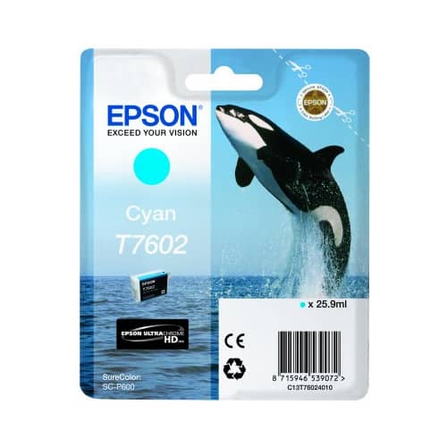Epson C13T76024010 Cyaan 25,9 ml