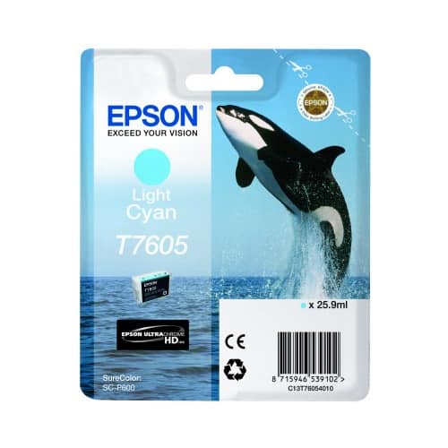 Epson C13T76054010 Licht Cyaan 25,9 ml