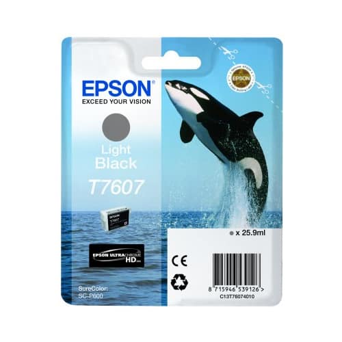 Epson C13T76074010 Licht Zwart 25,9 ml