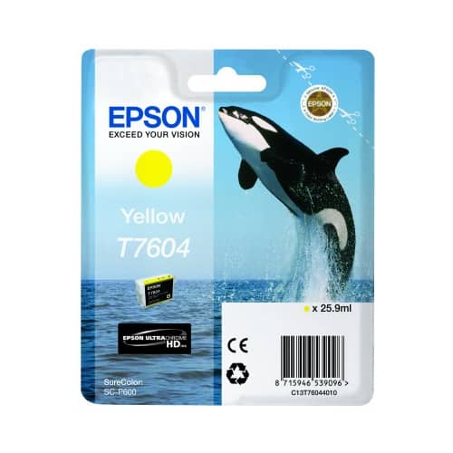 Epson C13T76044010 Geel 25,9 ml