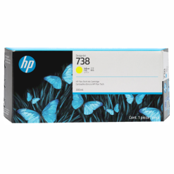 HP 738 300-ml Yellow/Geel DesignJet Ink Cartridge - 676M8A