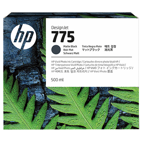 HP 775 – 500 ml Mat Zwart Inkt Cartridge – 1XB22A