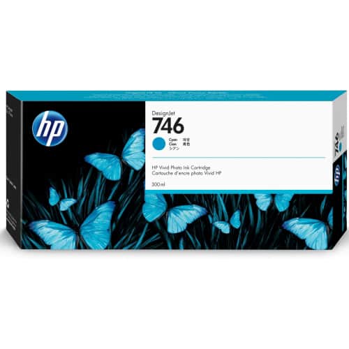 HP 746 Cyaan 300 ml - P2V80A