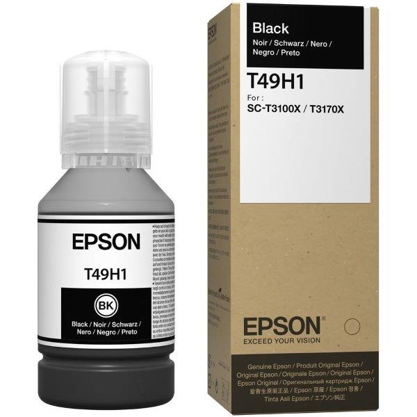 Epson 140 ml T49H Zwart - C13T49H10N
