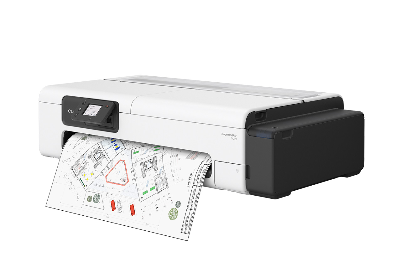 Canon imagePROGRAF TC-21 - A1 Plotter - 24 inch - 7055C003 2 Canon imagePROGRAF TC-21 - A1 Plotter - 24 inch - 7055C003 - Afbeelding 2
