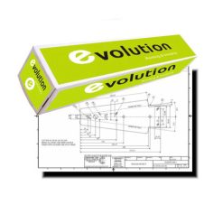 Plotterpapier CAD 80 g/m² 330 mm x 50 mtr