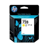 HP 728 Geel 40 ml - F9J61A