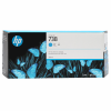 HP 738 Cyaan Ink Cartridge - 300ml - 676M6A