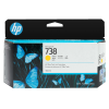 HP 738 Yellow/Geel Ink Cartridge - 130ml - 498N7A